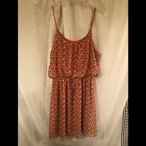 Francesa’s Boutique Orange 🍊 Geometric Dress